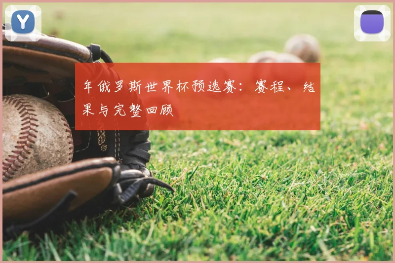 年俄罗斯世界杯预选赛：赛程、结果与完整回顾