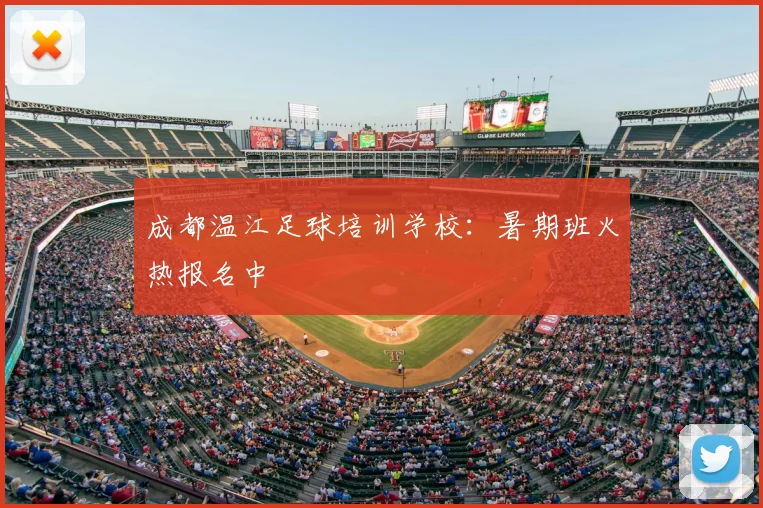 成都温江足球培训学校：暑期班火热报名中